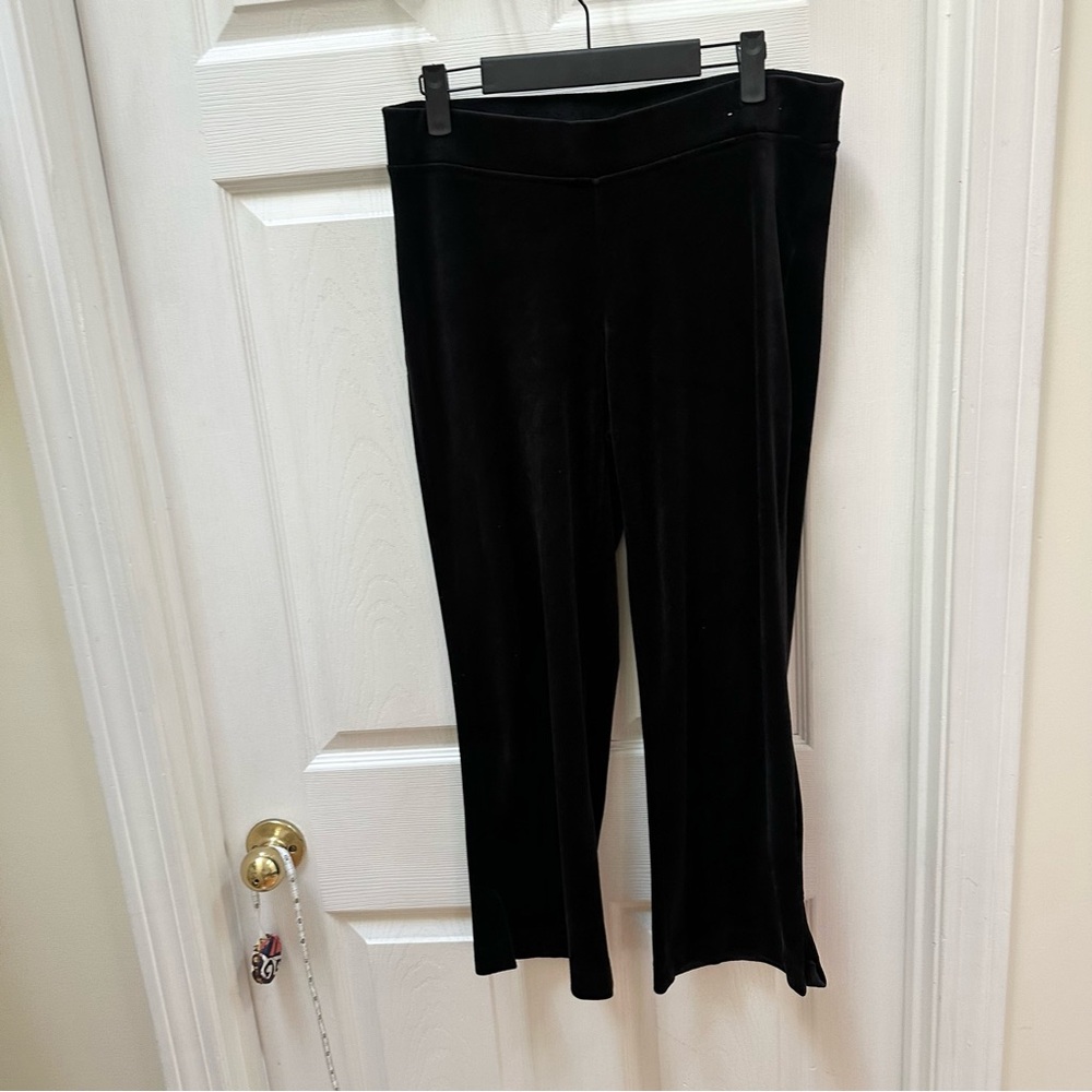 JUICY COUTURE OG Big Bling Velour Track Pants velvet m medium sweatpants - Picture 2 of 5